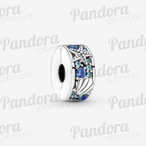 Pandora Tropical Starfish & Shell Clip Charm
